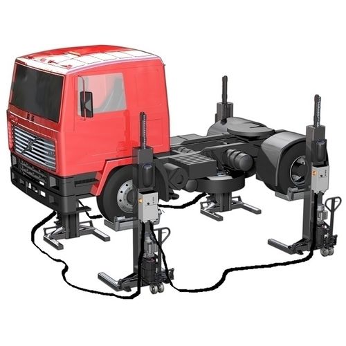 Elevador de columna móvil electrohidráulico - TL55S - TyreON BV - para camiones / para autobús / 400V