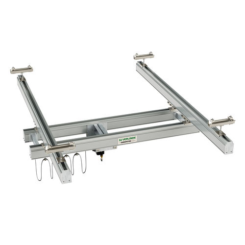 Puente grúa de riel doble - Hoist UK - ligera / de aluminio / suspendida
