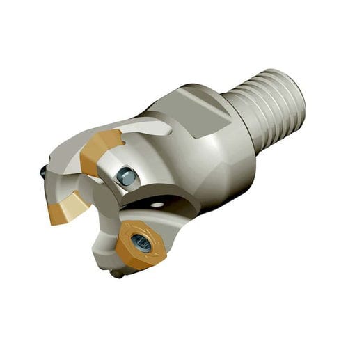 Herramienta de fresado de acabado - HMS45 XE04 series - Heikenei - de plaquitas intercambiables / de ranurado / modular