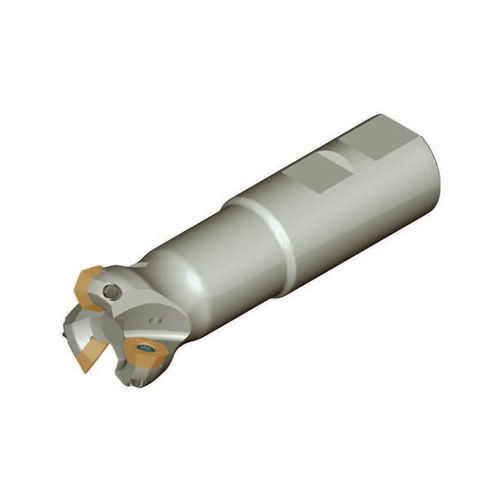 Herramienta de fresado de acabado - HME45 XE04 series - Heikenei - de plaquitas intercambiables / para planear / para corte