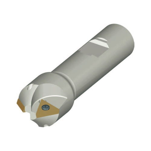 Herramienta de fresado de plaquitas intercambiables - HME45 TC11 series - Heikenei - de desbastado / de achaflanado / ISO