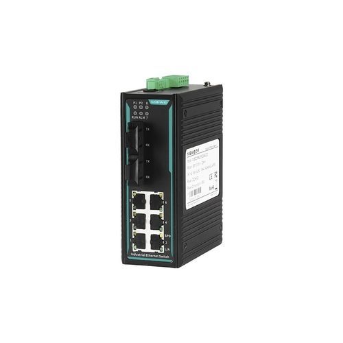 Conmutador Ethernet administrable - MISCOM6208-2F - Wuhan Maiwe Communication Co., Ltd - 8 puertos / de nivel 2 / en riel DIN