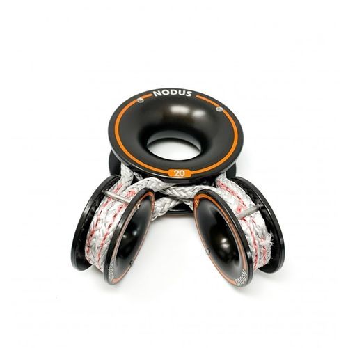 Polea pivotante - Mickey-Ring® 3D - Nodus Factory Industry - para cable / de aluminio / ajustable