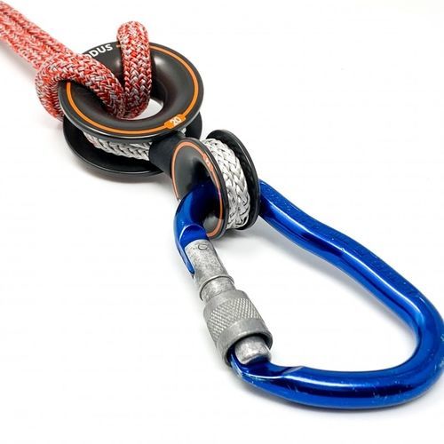Polea pivotante - Block-Ring® - Nodus Factory Industry - para cable / de aluminio / a medida