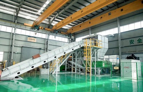 Estación de tratamiento de residuos domésticos - ANJI - Suzhou JONO Environmental Technology Co., LTD - voluminosos / con separadores / con trituradora