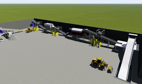 Estación de tratamiento de residuos industriales - Qishi - Suzhou JONO Environmental Technology Co., LTD - de plástico / goma / con separadores