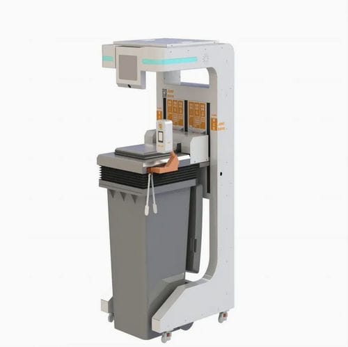Cubo de basura de cartón - Model K - Suzhou JONO Environmental Technology Co., LTD - inteligente / de residuos industriales / de residuos orgánicos