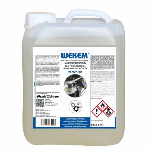 Aceite de lubricación -  W-NOX 40-5 - Wekem - de protección / para motor / para racor