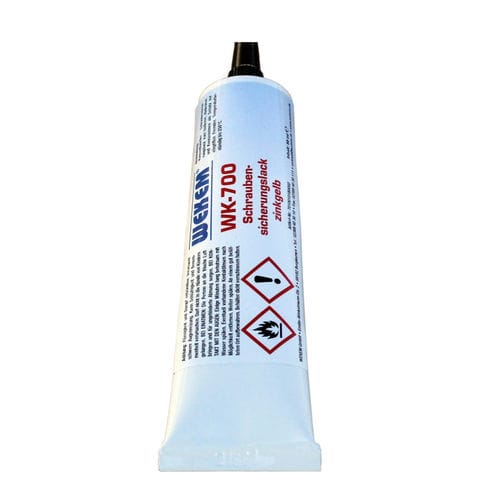 Barniz conductor - WK 700-050 - Wekem - de protección anticorrosión / amarillo / de alta resistencia