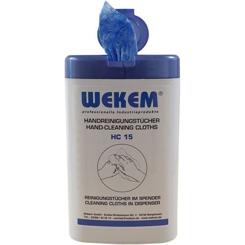 Toallita limpiadora para las manos - HC 15 - Wekem - para aplicaciones industriales