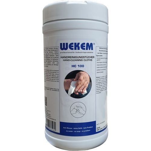 Toallita limpiadora para las manos - HC 100 - Wekem - para aplicaciones industriales