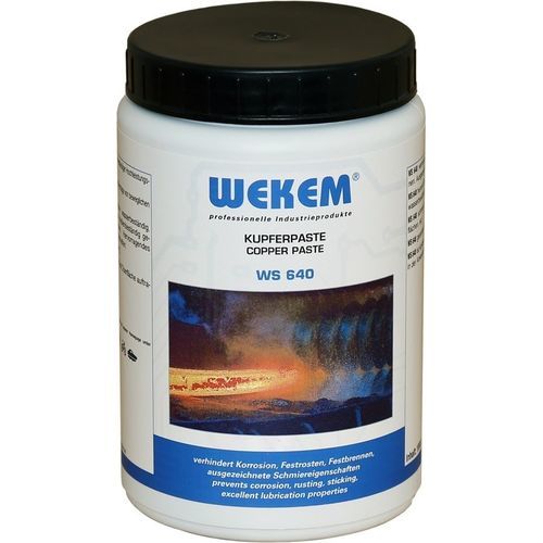 Pasta lubricante - WS 640-1000 - Wekem - de cobre / para rodamientos / con protección anticorrosión