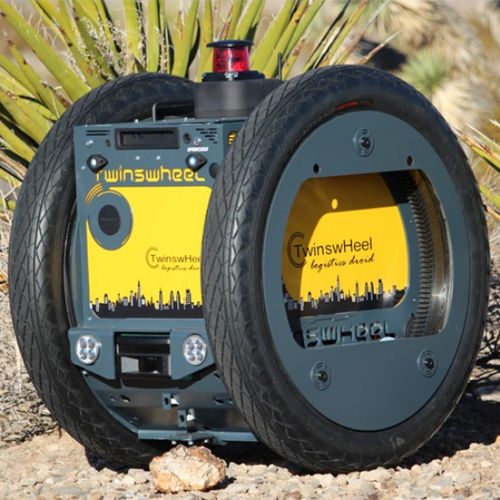Robot de entrega de comida - TH03 - Twinswheel - para centro comercial / para zona peatonal / con ruedas