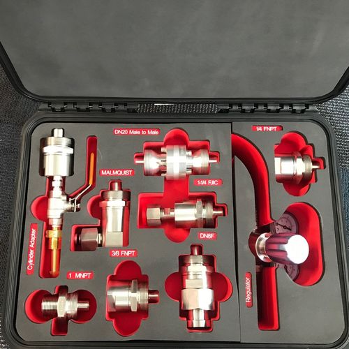 Conexión tubo/brida - DN20 - GasQuip