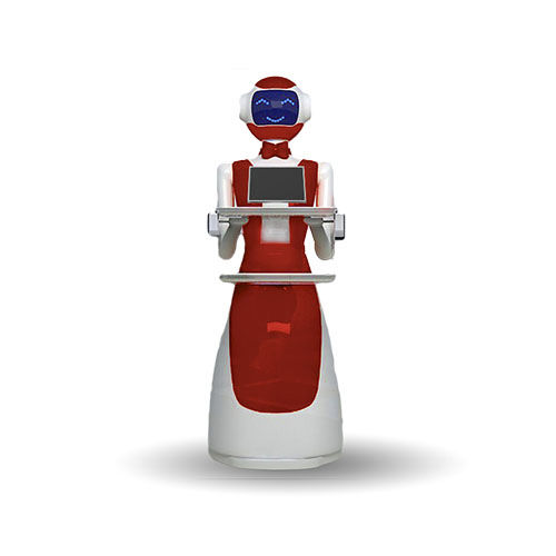 Robot de entrega de comida - LeLe - GuangZhou AoBo - para restaurante / para hotel / para zona peatonal