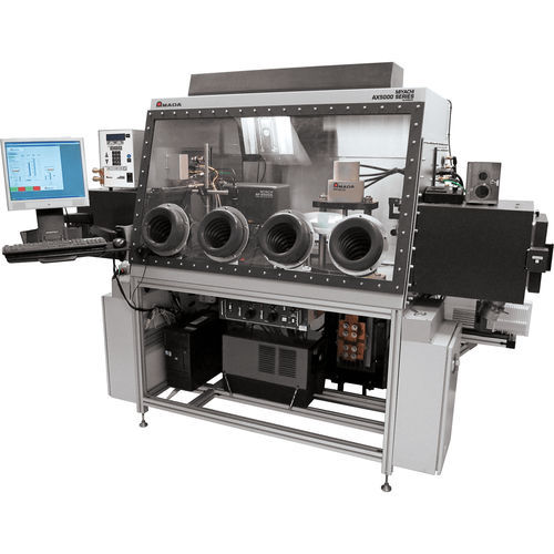 Caja de guantes con atmósfera controlada - AX5000 - AMADA WELD TECH Inc. - para soldadura láser / de butilo / de vidrio