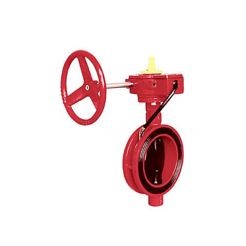 Válvula de mariposa - GISA-800-W - Nuevas líneas de extincion - manual / de control / para agua