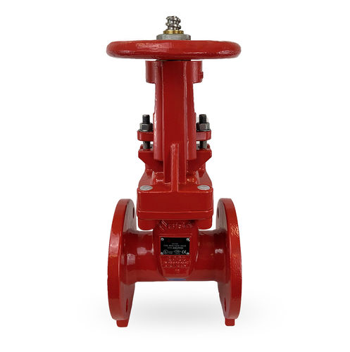 Válvula de compuerta - GISA-430-FF - Nuevas líneas de extincion - manual / con brida / de acero inoxidable