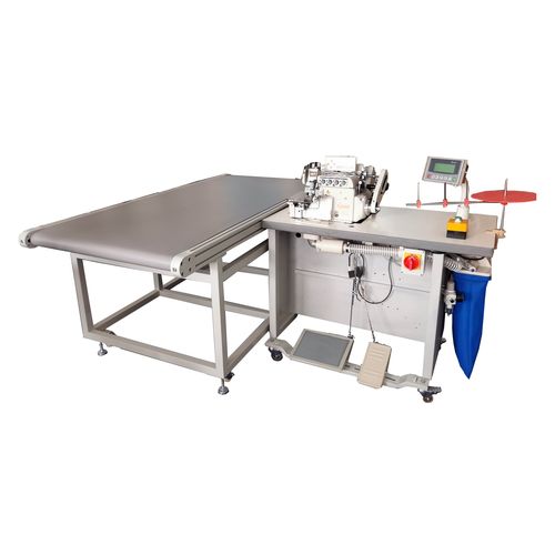 Máquina de coser punto de cantonera - S-CT21-B05 - HCW-Automated Curtain Sewing - para ganchos de cortinas / fija