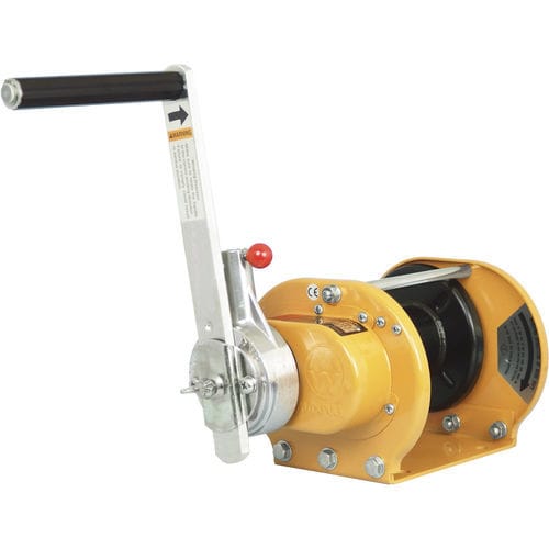 Cabrestante con mango de trinquete - MR-1-SI - Maxpull - manual / compacto / de tambor