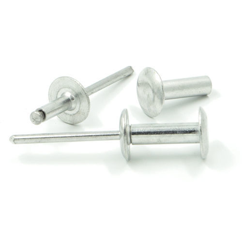 Remache remachable - DOUBLEMATE - Remaches Factory - de cabeza plana / de acero / tubular