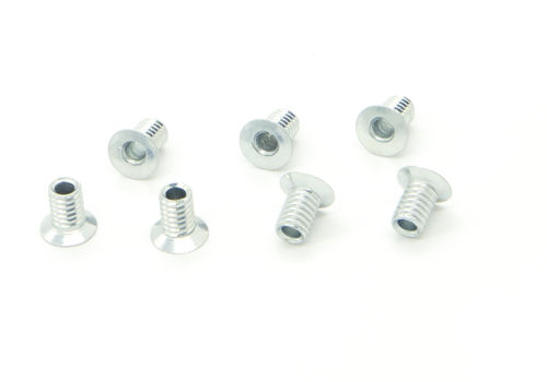 Remache remachable - SPEED-SCREW - Remaches Factory - de cabeza redonda / de metal / roscado