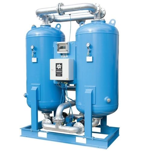 Secador de aire comprimido por adsorción sin aporte de calor - F-DRY series - Nitrogenium Innovations Filteration India - de 3 etapas / compacto