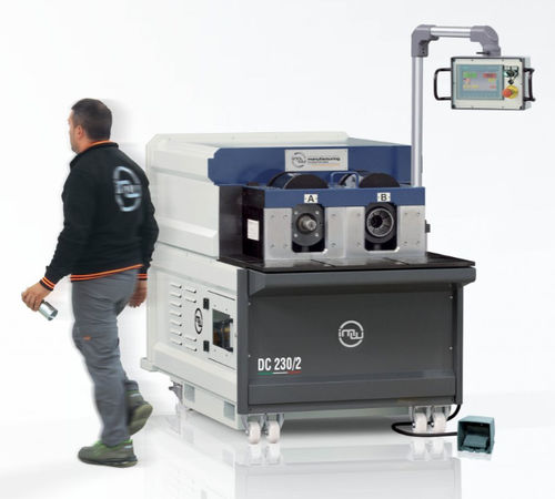 Formadora orbital - DC series  - Industrial Manufacturing Machines srl - de doble cabezal / de extremos de tubo / de tubo