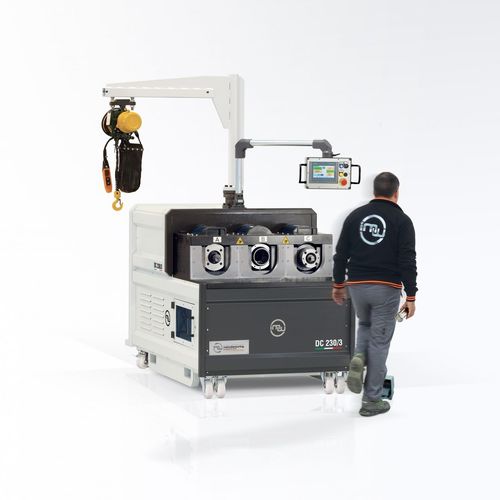 Formadora orbital - DC series  - Industrial Manufacturing Machines srl - de extremos de tubo / de tubo / para manguito