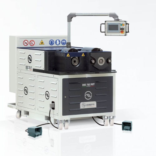 Formadora orbital - DIEC 70/2 ROT - Industrial Manufacturing Machines srl - de extremos de tubo / de tubo / para manguito