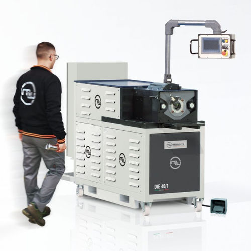 Formadora de tubo - DIE 40/1 - Industrial Manufacturing Machines srl - para metal / de extremos de tubo / de tubos