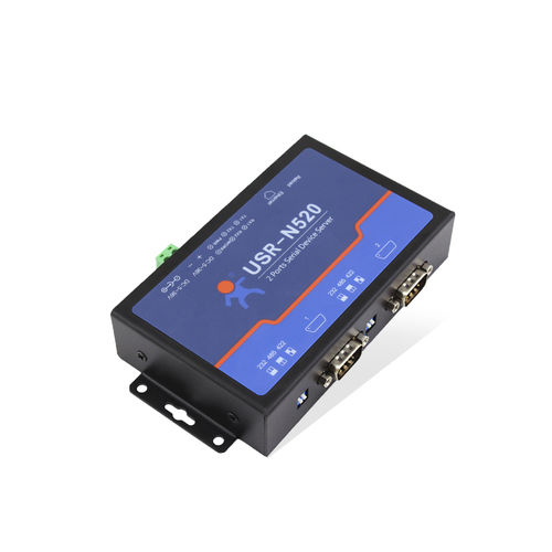 Servidor de periférico 2 puertos - USR-N520 - Jinan USR IOT Technology Limited - Ethernet / RS-232 / RS-485