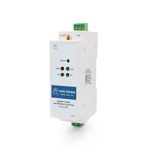 Convertidor en riel DIN - USR-DR404 - Jinan USR IOT Technology Limited - de comunicaciones / Ethernet / en serie