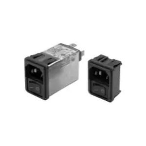 Filtro electrónico con conector IEC - C Series - TE CONNECTIVITY - paso banda / activo / EMI