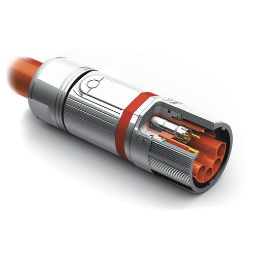 Conector de datos - INTERCONTEC 723  - TE CONNECTIVITY - híbrido / Ethernet / recto