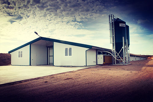 Silo de fondo cónico - G01SG series - SYMAGA SILOS - de productos alimentarios / para transporte / para alimentador