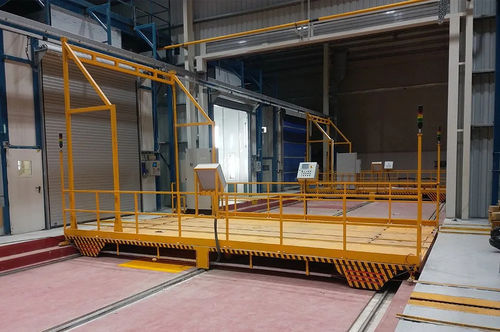 Carro de guiado por riel de transferencia - Seyiton Transfer Carts - alimentado por barra colectora