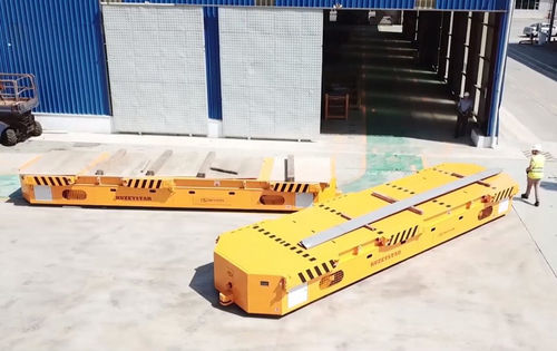 Carro de transferencia sincronizado - SYT.50.20 - Seyiton Transfer Carts - para cargas pesadas / para almacén / alimentado por batería