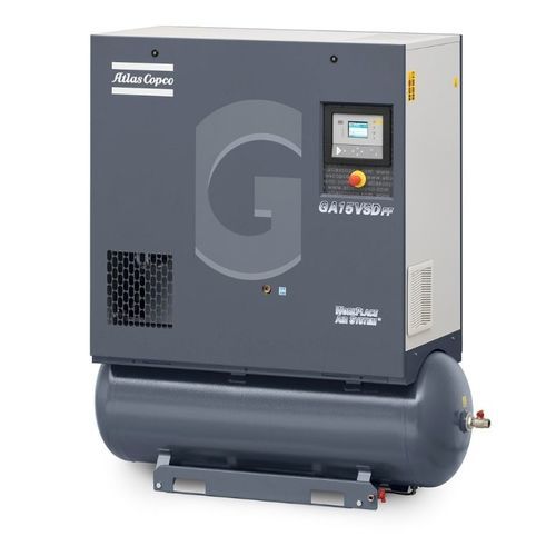 Compresor de tornillo - GA 15 -30 - Atlas Copco Kompressoren und Drucklufttechnik GmbH - de aire / eléctrico / estacionario