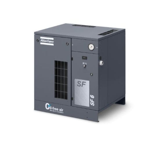 Compresor scroll - SF 1-6 - Atlas Copco Kompressoren und Drucklufttechnik GmbH - de aire / eléctrico / estacionario
