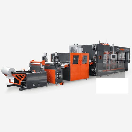 Termoformadora alimentada por rodillo - ER 80-3 - Erkur Thermoforming Machinery - para embalajes / automática / de vacío