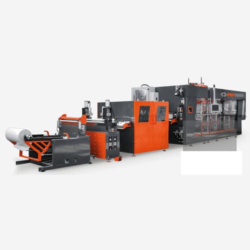 Termoformadora alimentada por rodillo - ER 90-4 - Erkur Thermoforming Machinery - para embalajes / automática / de vacío