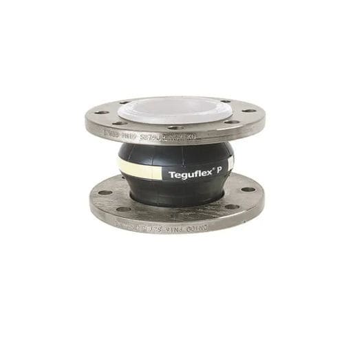 Compensador de dilatación de caucho - TEGUFLEX® P - Trelleborg Expansion Joints - redondo / con brida / para la industria agroalimentaria