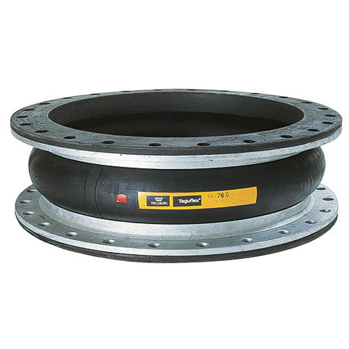Compensador de dilatación de caucho - Teguflex® FFL - Trelleborg Expansion Joints - redondo / con brida / para productos petrolíferos