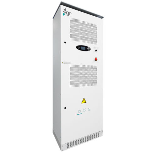 Ondulador DC/AC bidireccional - ZGR PCS GRID series (bidirectional) - Zigor - trifásico / con pantalla LCD / modular