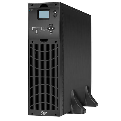 Ondulador UPS online - ZGR VERSATILE series - Zigor - trifásico / monofásico / con pantalla LCD