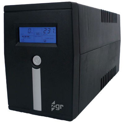 Ondulador UPS line-interactive - ZGR OPTIME series - Zigor - monofásico / con pantalla LCD / compacto