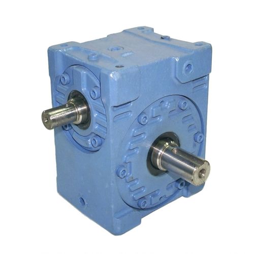 Reductor de una sola etapa de reducción - MA series - Makishinko Co., Ltd. - de tornillo sin fin / angular / con eje macizo