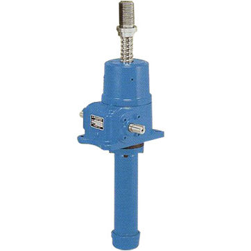 Gato de husillo tornillo de bolas traslante - JB Series - Makishinko Co., Ltd. - tuerca de seguridad / con tuerca / de hierro fundido