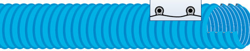 Conducto de aire flexible - KLEGAINE GCV - Trelleborg Industrial Hose - de PVC / para ventilación / de extracción de humos